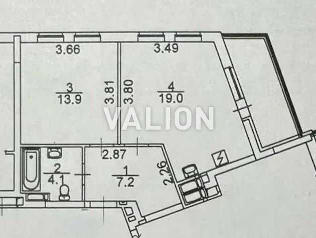 Продаж 1-к квартири Берестейський просп. 67б