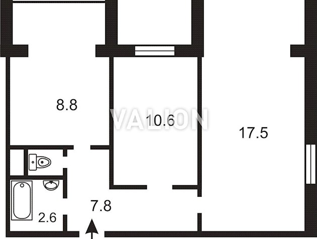 Продажа 2-комнатной квартиры с ремонтом в г. Вишневое, ул. Европейская, 34б