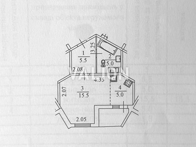 Продается 1 к квартира в Деснянском рн, ул. Милославская, 18