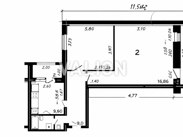 Продажа 2-к квартиры ул. Полярная 8е Оболонский район