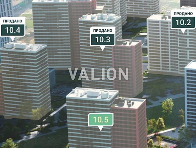 Продаж 1 кім. Квартири ЖК Варшавський 3 буд. 10.5 (1С1) 5 поверх