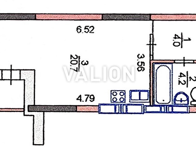 Продаж 1-кімнатна смарт-квартира площею 29,6 м² у ЖК «Медовий», вул. Кадетський гай, 10 (Солом’янський район)