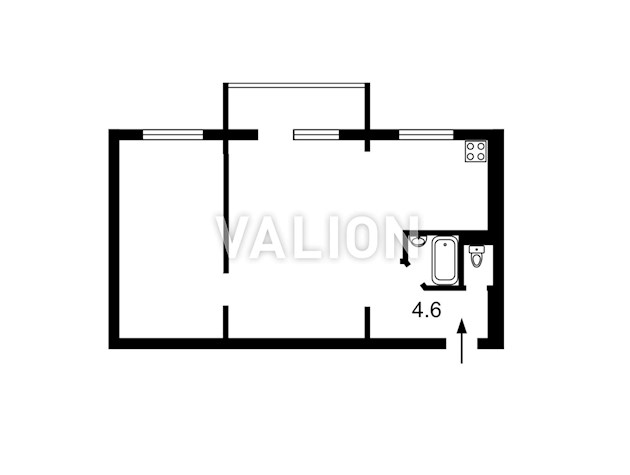 Продаж 2к кімн. квартири на Русанівці, вул. Ентузіастів, 17, м.Лівобережна