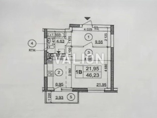 Продаж 1-к квартири вул. Бориса Гмирі 22