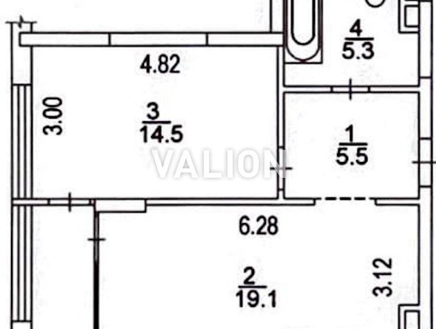 Продаж 1 квартири 48 кв.м ЖК Варшавський 3 вул. Олеся,17