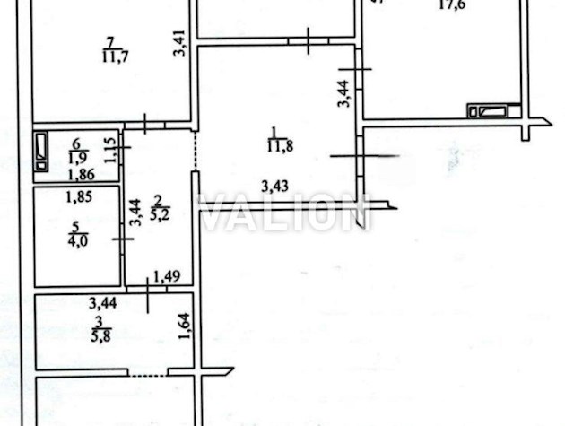 Продажа 3к квартиры ЖК Вудстория Антоненко-Давыдовича дом 1