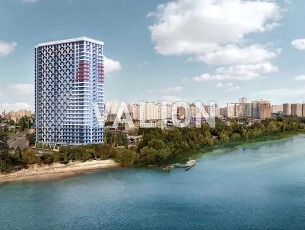 Продаж 1-кімнатної видової квартири в ЖК Берег Дніпра