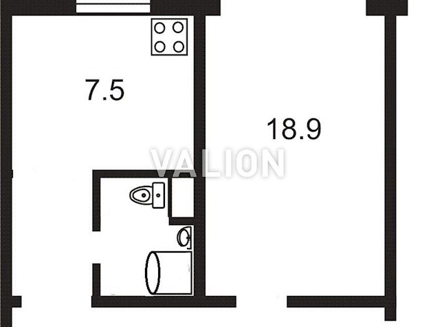 Продажа 1к квартиры 42м2 , ул.Копыловская 21