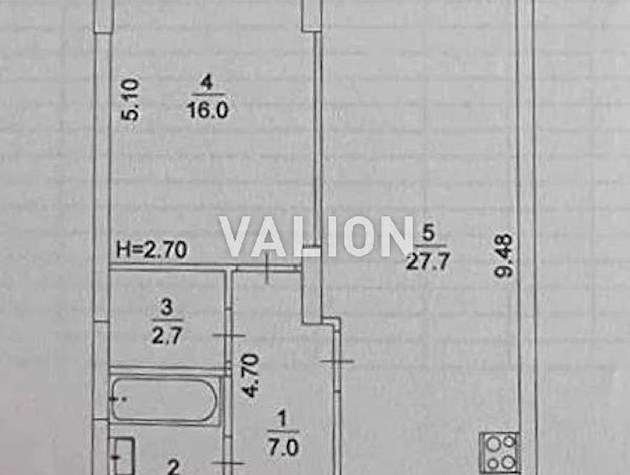 Продаж 1-к квартири вул. Князя Романа Мстиславича 22