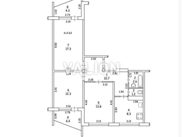 Продажа 3-к квартиры ул. Александра Архипенко 6б