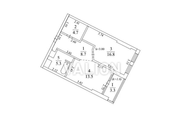 Продажа 1к квартиры, ЖК Manhattan city, проспект Берестейский 11 (Победы), корпус 2