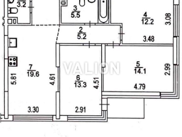Продажа 3 комнатной квартиры ул. Александра Олеся,17 ЖК Варшавский 3