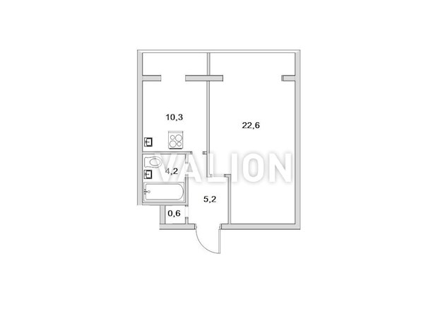 Продажа 1 комнатной квартиры с ремонтом, в Голоссеевском районе ул. Академика Заболотного 126/1