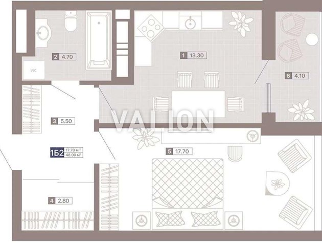 Продажа 1-к квартиры ул. Половецкий 4