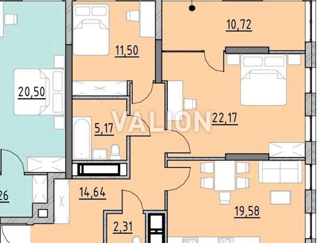 Продаж 3-к квартири вул. А.Верхогляда 30