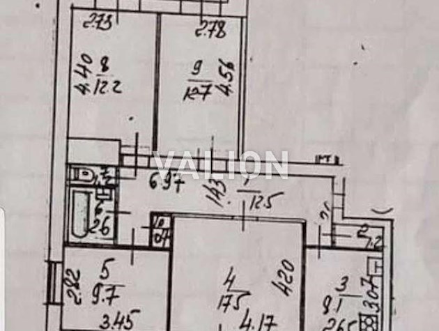 Продажа 4-х комнатной квартиры Салютная 4а Шевченковский район