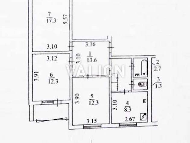 Продажа 3-к квартиры ул. Радужно 65