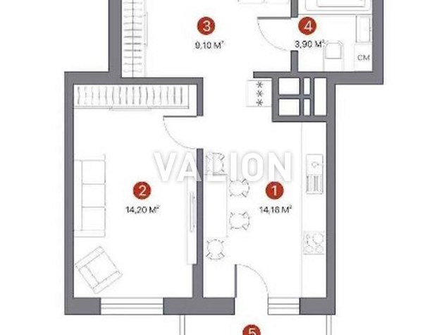 Продажа 1комнатной квартиры в ЖК 7 квартал Виноградарь, ул.Олеся 13, без комиссии