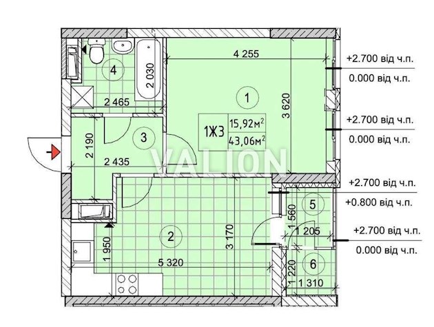 Продаж 1-к квартири вул. Гліба Бабіча 8