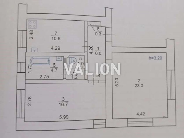 Продаж 2-к квартири вул. Шовковична 21