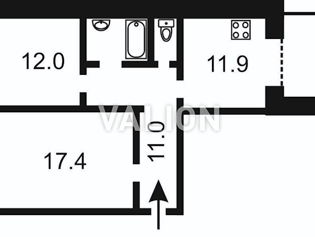 Продажа 2К квартиры с ремонтом Милославская, 47А, Троещина, Деснянский район, Левый берег