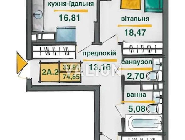 Продам 2к квартиру, ЖК Сырецкие Сады, И. Выговского 10с