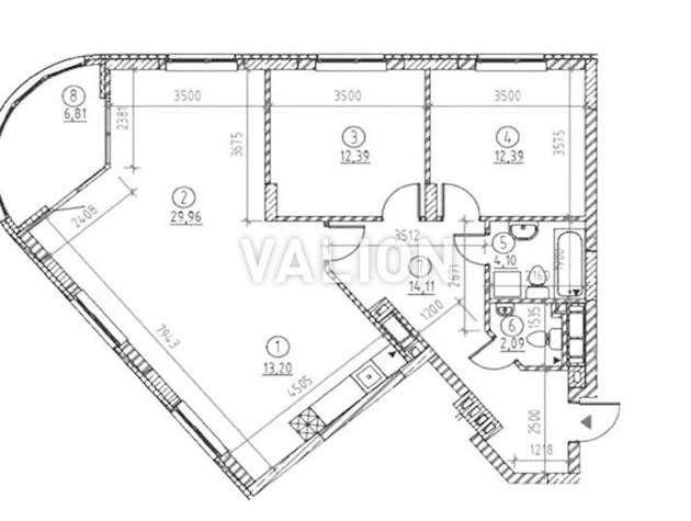 Продажа 3 к квартиры ул. Воскресенская 2в