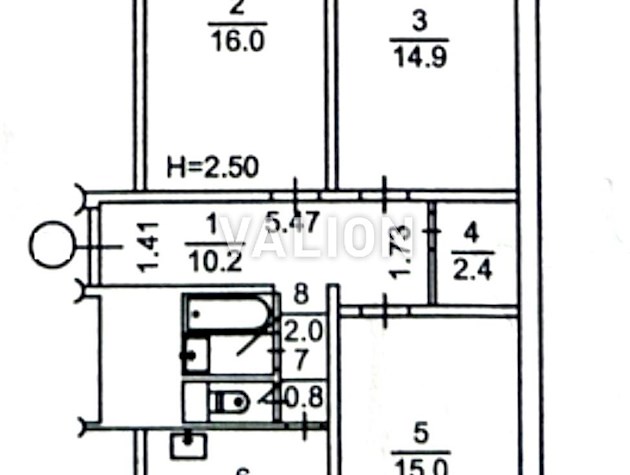 Продажа, без%: 3-комнатная квартира 73,3м2 на 9эт./16 пр-т Голосеевский,11 (метро Демеевская)