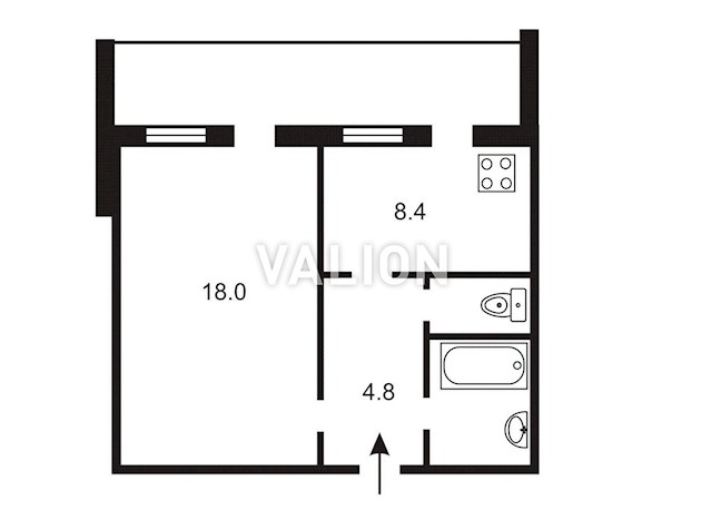 Продажа 1 комнатной квартиры, ул. Ялтинская 15, Нова Дарниця