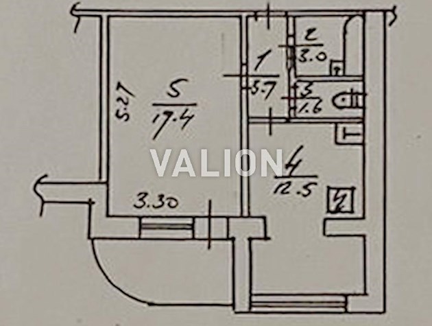 Продажа 1к квартиры по адресу бульвар Вацлава Гавела (Ивана Лепсе), 34-б в Соломенском районе
