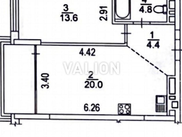Продажа 1 комнатной квартиры ул. Александра Олеся,17 А ЖК Варшавский 3