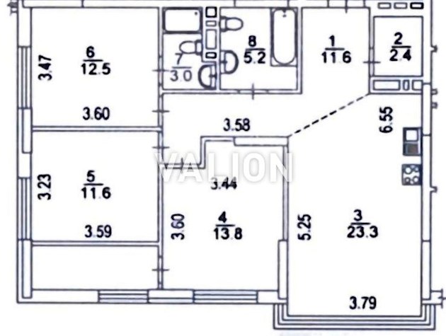 Продажа 3 комнатной квартиры ул. Александра Олеся,17А ЖК Варшавский 3