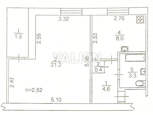 Продажа 1-к. квартиры, Голосеевский р-он., ул. Теремковская, 13.