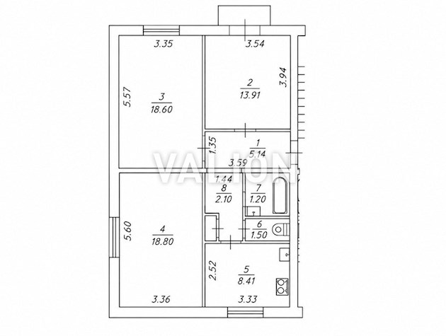 Продажа 3 комнатной квартиры просп. Науки, 63 Голосеевский район