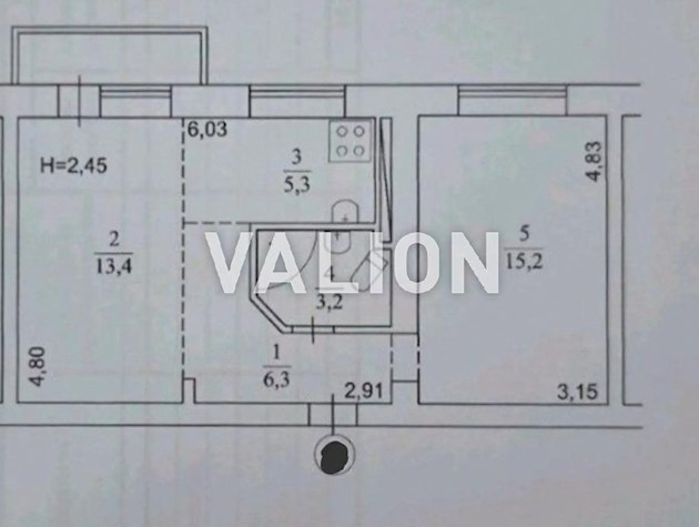 Продаж 2К квартири по вулиці Харківське шосе 9, Дарницька площа, Дніпровський район, Дарниця