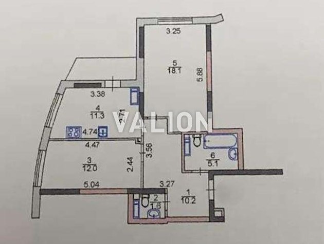 Продажа 2-к квартиры ул. Кибальчича 2