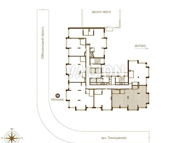 Продаж 4-кімн квартира в ЖК Obolon Residences Оболонський пр-т 26