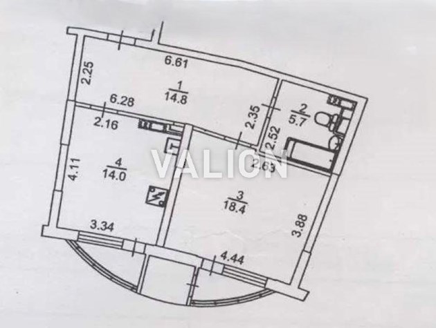 Продажа 1-к квартира ул. Урловская 11