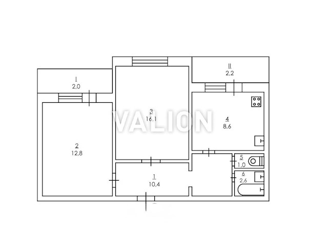 Продаж 2-кімнатної квартири, Святошинський район, вул. Курбаса, 17