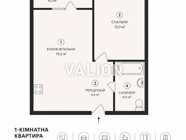 Продажа 1 комнатной квартиры, в ЖК Новая Англия, Голосеевский район, ул. Максимовича 26, дом Виндзор