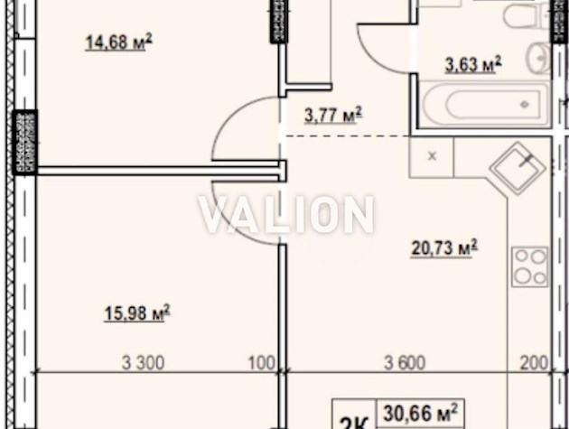 Продажа 2-к квартира ул. Вакуленчука 47