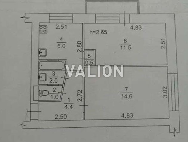 Продажа 2-х комн. квартиры 41,8м2 ул. Юрковская 42 (ст. метро Т. Шевченко) Подолольский район.