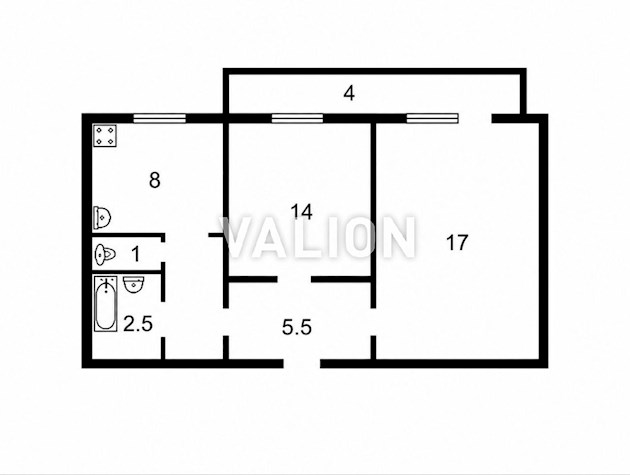 Продажа 2-комнатной квартиры, просп. Григоренко Петра, 7-В, метро Позняки