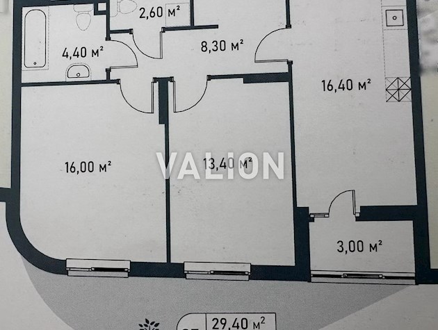 Продажа 2 комнатной квартиры на ул. Воскресенская, 2в ЖК Парковые Озера 2 Днепровский Дарница Левобережная