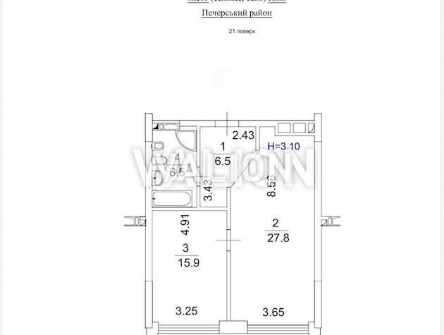 Продам 1 кімнатну квартиру вул..Звіринецька,70 ЖК Edelweiss House