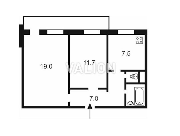 Продажа двухкомнатной квартиры ул. Л. Лукьяненко, 29а, м. Минская, Оболонь