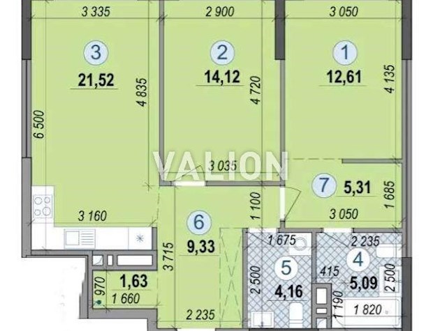 Продажа 1-к квартиры просп. Петра Григоренко 46