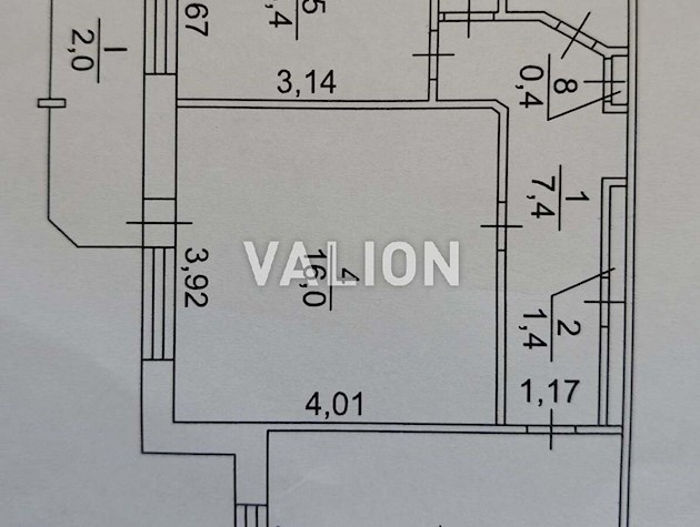 Продажа 2-комнатной квартиры по ул.Теремковская, 2г