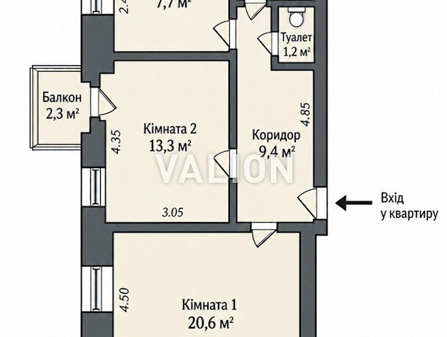 Без комиссии для покупателя продается 2-комнатная квартира 56 м² в царском доме по адресу Бульварно-Кудрявская, 30/13, Шевченковский район, метро «Золотые Ворота», «Университет»