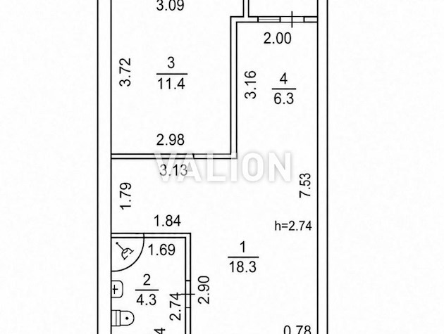 Продаж 1 кімнатної квартири 47м2 Глибочицька 13. ЖК Львівський квартал Шевченківський район